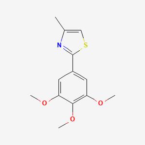 2-(3,4,5-Trimethoxyphenyl)-4-methylthiazole