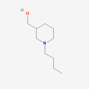 molecular formula C10H21NO B8561177 1-Butyl-3-piperidinemethanol CAS No. 149442-05-7