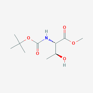 molecular formula C10H19NO5 B8561228 (2S,3S)-methyl 2-[(tert-butoxycarbonyl)amino]-3-hydroxybutanoate 
