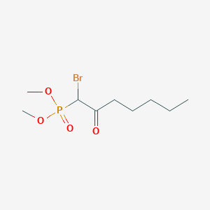 Dimethyl (1-bromo-2-oxoheptyl)phosphonate
