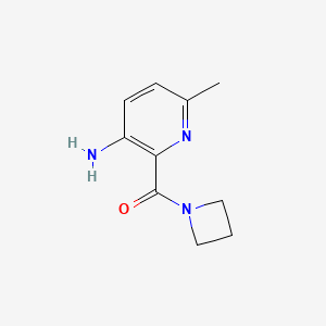 (3-Amino-6-methyl-pyridin-2-yl)-azetidin-1-yl-methanone