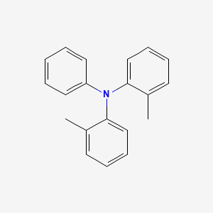 molecular formula C20H19N B8561335 2-Methyl-N-(2-methylphenyl)-N-phenylaniline CAS No. 49785-66-2