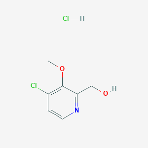 2-Hydroxymethyl-3-methoxy-4-chloro-pyridine hydrochloride