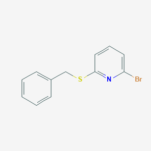 2-Benzylthio-6-bromopyridine