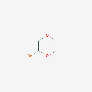 molecular formula C4H7BrO2 B8561504 2-Bromo-1,4-dioxane CAS No. 179690-41-6