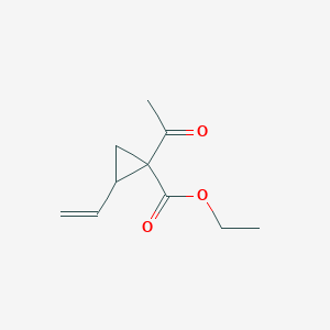 Ethyl 1-acetyl-2-ethenylcyclopropane-1-carboxylate