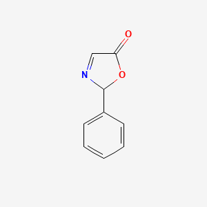 molecular formula C9H7NO2 B8561959 2-Phenyl-5(2H)-oxazolone 