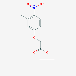 t-Butyl 3-methyl-4-nitrophenoxyacetate