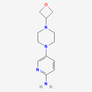 5-(4-(Oxetan-3-yl)piperazin-1-yl)pyridin-2-amine