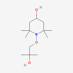 4-Piperidinol, 1-(2-hydroxy-2-methylpropoxy)-2,2,6,6-tetramethyl-