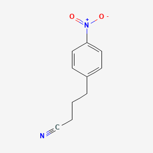 molecular formula C10H10N2O2 B8562468 4-(4-Nitrophenyl)butanenitrile 
