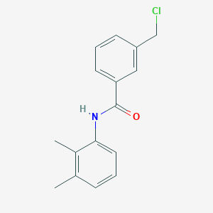 molecular formula C16H16ClNO B8562517 3-chloromethyl-N-(2,3-dimethylphenyl)-benzamide 