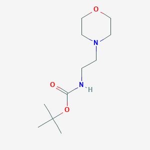 molecular formula C11H22N2O3 B8562605 Tert-butyl 2-morpholinoethylcarbamate 