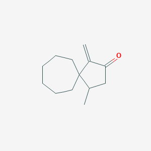 4-Methyl-1-methylidenespiro[4.6]undecan-2-one