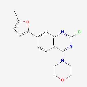 2-Chloro-7-(5-methyl-furan-2-yl)-4-morpholin-4-yl-quinazoline