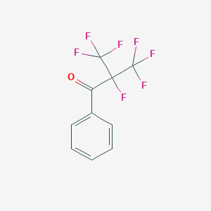 1-Propanone, 2,3,3,3-tetrafluoro-1-phenyl-2-(trifluoromethyl)-