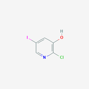 molecular formula C5H3ClINO B8562809 2-Chloro-5-iodo-3-pyridinol 