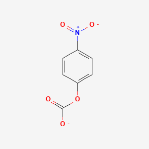 molecular formula C7H4NO5- B8562825 p-Nitrophenyl carbonate CAS No. 88473-88-5