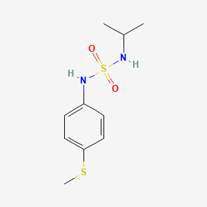 N-(4-methylthiophenyl)-N'-(1-methylethyl)sulfamide