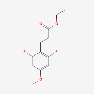 Ethyl 3-(2,6-difluoro-4-methoxyphenyl)propanoate
