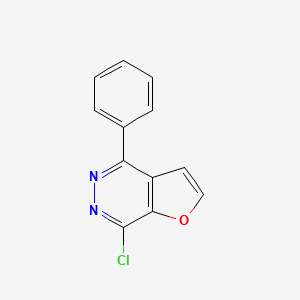 7-Chloro-4-phenylfuro[3,2-d]pyridazine