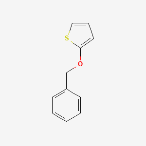 molecular formula C11H10OS B8563154 2-(Benzyloxy)thiophene 