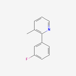 2-(3-Fluorophenyl)-3-methylpyridine