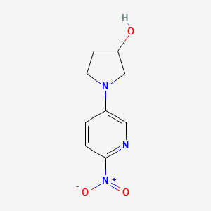 5-(3-Hydroxypyrrolidin-1-yl)-2-nitropyridine