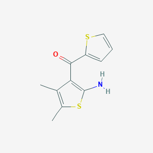 (2-Amino-4,5-dimethylthiophen-3-yl)(thiophen-2-yl)methanone