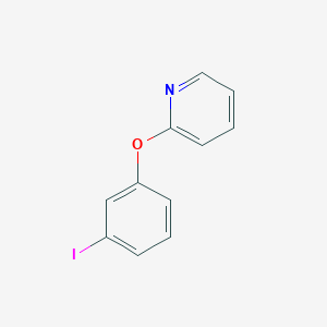 molecular formula C11H8INO B8563362 2-(3-Iodophenoxy)pyridine 