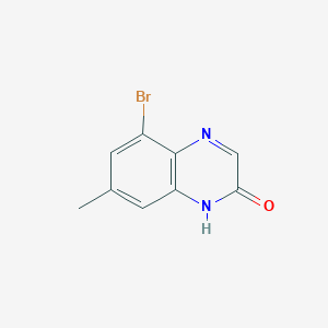 8-Bromo-3-hydroxy-6-methylquinoxaline