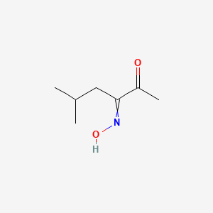 molecular formula C7H13NO2 B8563796 5-Methyl-3-oximino-2-hexanone CAS No. 59303-00-3