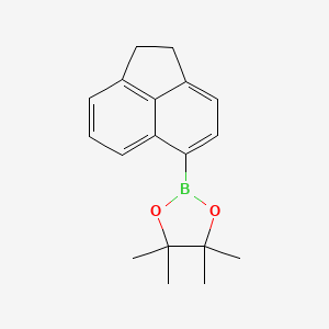 2-(1,2-Dihydroacenaphthylen-5-yl)-4,4,5,5-tetramethyl-1,3,2-dioxaborolane