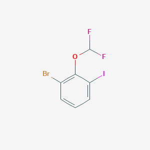 1-Bromo-2-(difluoromethoxy)-3-iodobenzene