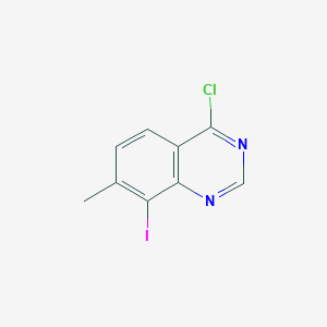 4-Chloro-8-iodo-7-methylquinazoline