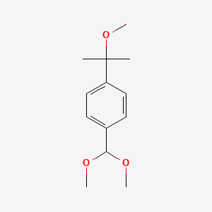 1-(Dimethoxymethyl)-4-(2-methoxypropan-2-yl)benzene