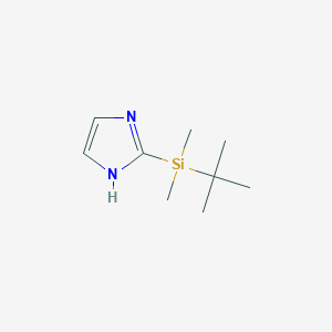molecular formula C9H18N2Si B8563961 Tbdms-imidazole 