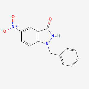 1-benzyl-5-nitro-2H-indazol-3-one