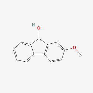 B8564008 2-Methoxy-9H-fluoren-9-OL CAS No. 92254-10-9