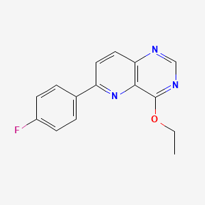 B8564088 4-Ethoxy-6-(4-fluorophenyl)pyrido[3,2-d]pyrimidine CAS No. 917758-79-3