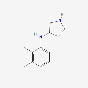 molecular formula C12H18N2 B8564125 N-(2,3-dimethylphenyl)-3-pyrrolidinamine 