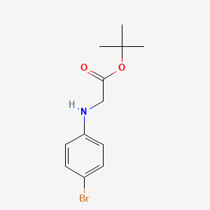 Tert-butyl [(4-bromophenyl)amino]acetate