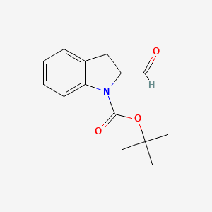 tert-Butyl 2-formylindoline-1-carboxylate