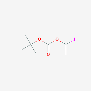 molecular formula C7H13IO3 B8564290 tert-Butyl 1-iodoethyl carbonate CAS No. 106776-73-2