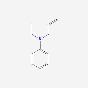 molecular formula C11H15N B8564572 Allyl-ethyl-phenyl-amine 