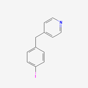 molecular formula C12H10IN B8564579 4-(4-Iodobenzyl)pyridine 