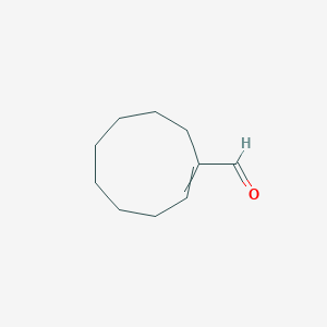molecular formula C10H16O B8564582 Cyclonon-1-ene-1-carbaldehyde CAS No. 202797-02-2