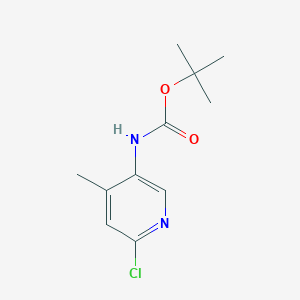 Tert-butyl (6-chloro-4-methylpyridin-3-YL)carbamate