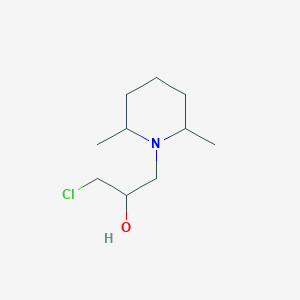 1-Chloro-3-(2,6-dimethylpiperidino)-2-propanol