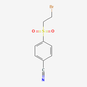 4-(2-Bromoethylsulfonyl)benzonitrile